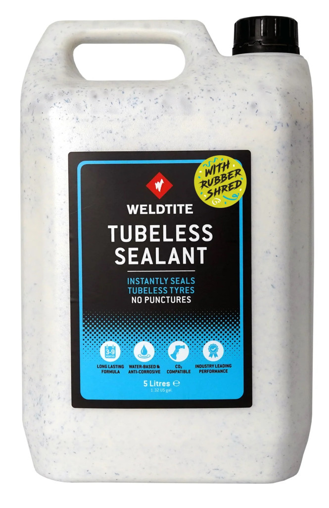 Купить Герметик WELDTITE 5л для бескамерных покрышек 