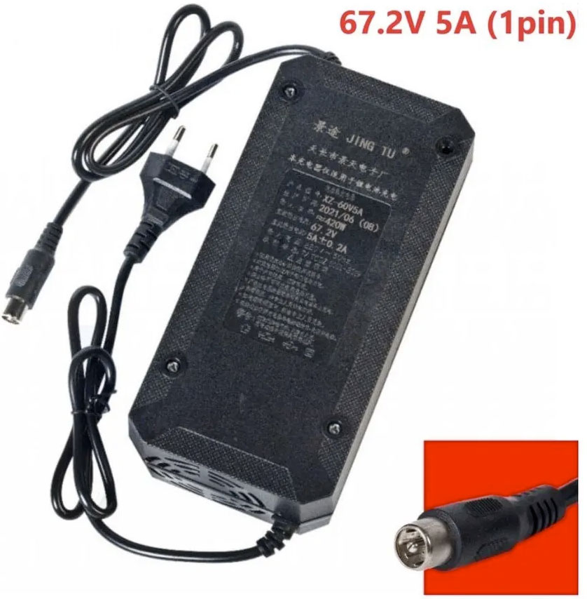 Купить Зарядное устройство 67.2V 5A для электровелосипедов