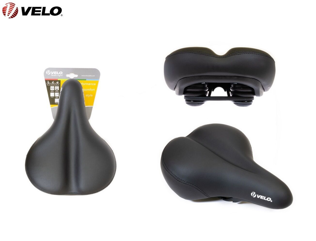 Купить Седло VELO COMFORT GEL 272x213 мм, гелевое, эластомерное