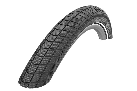 Купить Покрышка SCHWALBE  SUPER MOTO-X 26x2.40 (62-559)  GreenGuard, SnakeSkin