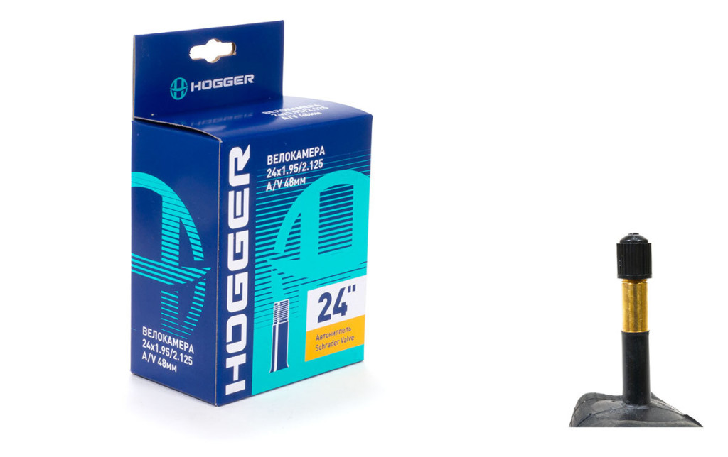 Купить Камера HOGGER 24 дюймов x 1,95/2,125 AV 60мм бутил
