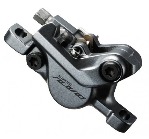Купить Калипер гидр. SHIMANO M4050, post mount, пласт. колодк., без адапт. EBRM4050MPR