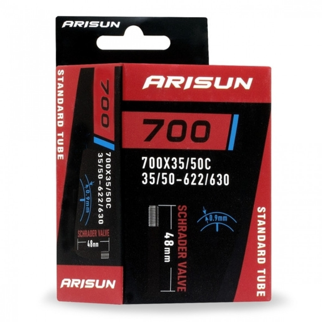 Купить Камера ARISUN STANDARD 700x35/50C,AV 33мм, бутил 0.9мм