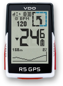 Купить Велокомпьютер VDO R5 GPS 30 ф-ций, GPS, ANT+,BLUETOOTH