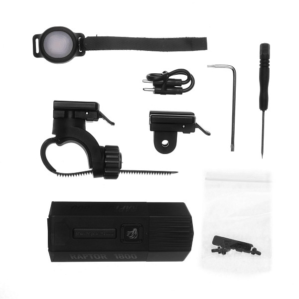 Купить Фара GACIRON RAPTOR-1800 CREE 1800 лм., IPX6, 6700mAh