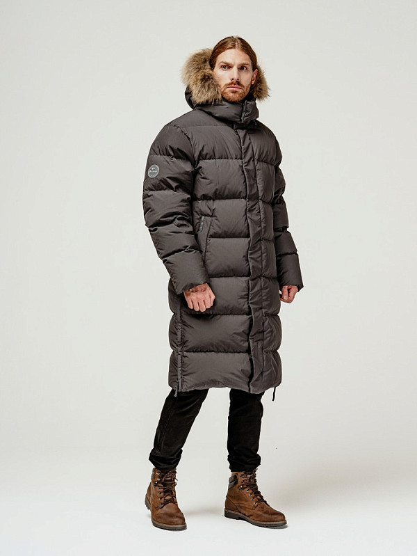 Купить Пальто мужское LAPLANGER Флойд Nordic Goose, енот